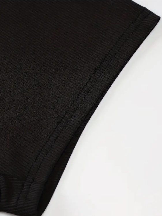 Niche Sexy One Shoulder Tight Jumpsuit Shorts For Women's Fitness And Sports Jumpsuit - Image 5