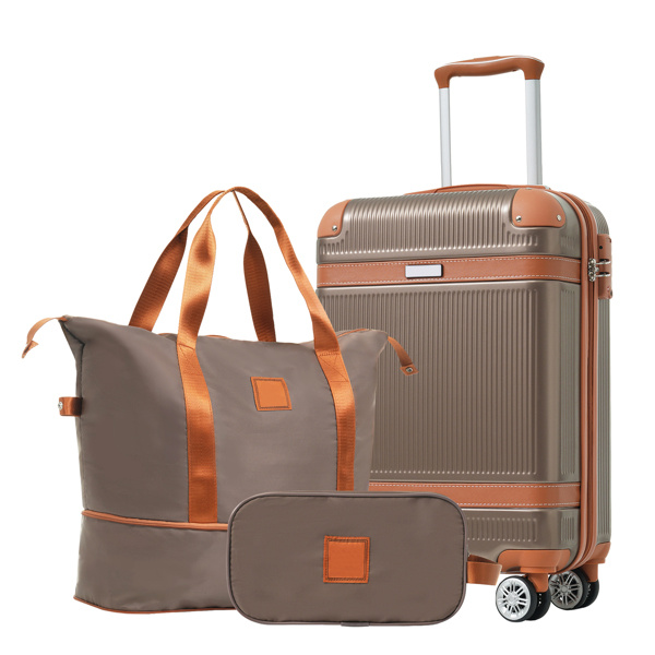 Hard Shell Luggage Set 3-piece Set - Image 3
