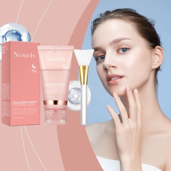 Collagen Mask, Suitable For The Whole Face, Good Rejuvenating Products, Selected Types Of Masks, Firming, Anti-wrinkle, Hydrating And Brightening Skin - Image 5
