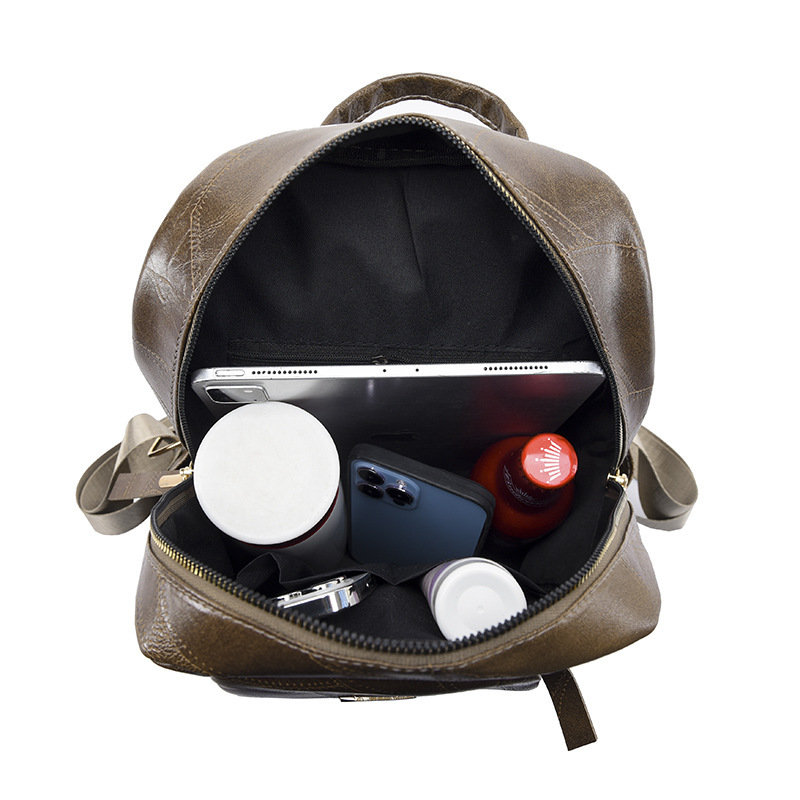 Bag Women's Backpack Casual Retro Large Capacity Outdoors Commute Travel - Image 6